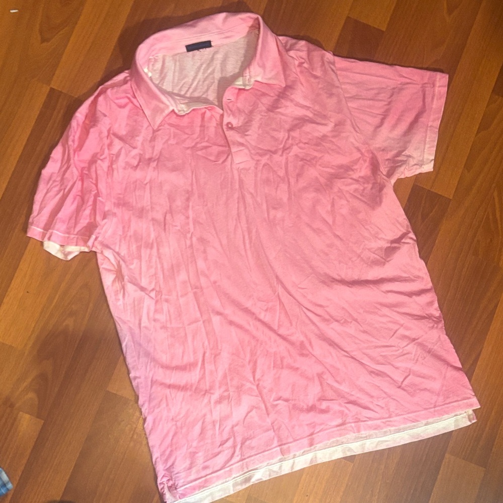 Classic Pink Polo Shirt for Men